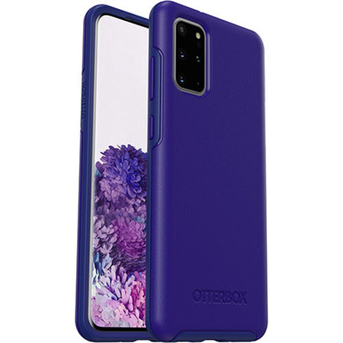 OtterBox Samsung Galaxy S20+ / Galaxy S20+ 5G (6.7') Symmetry Series Case - Sapphire Secret (Blue) (77-64164), 3X Military Standard Drop Protection