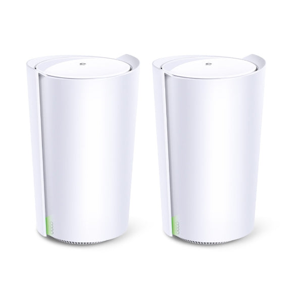 TP-Link Deco X90(2-pack) AX6600 Whole Home Mesh Wi-Fi System (WIFI6), 4-6 Bedroom Home, WPA3, TP-Link Homecare, OFDMA, MU-MIMO