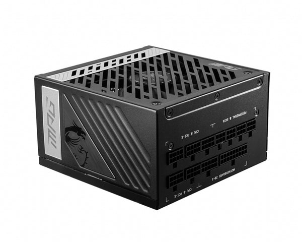 SPECIAL - MSI MPG A1000G 1000W ATX Power Supply Unit, 80 PLUS Gold, Fully modular flat cables, 0 RPM Mode, Active PFC design