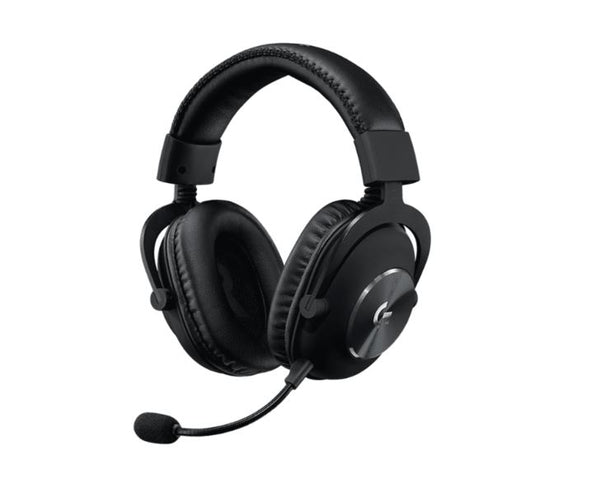 Logitech PRO X Gaming Headset with Blue Voice Technology  Frequency Response: 20Hz ~ 20KHz Memory Foam Leatherette Extra Ear Pads Headphones