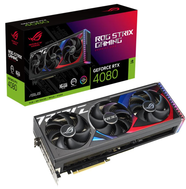 ASUS nVidia GeForce ROG-STRIX-RTX4080-16G-GAMING 16GB GDDR6X