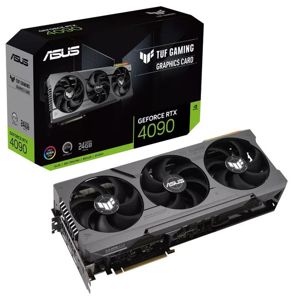 ASUS nVidia GeForce TUF-RTX4090-24G-GAMING 24GB GDDR6X 2520MHz Boost Clock, RAM 21Gbps, 3xDP, 2x HDMI, 348.2x150x72.6 mm