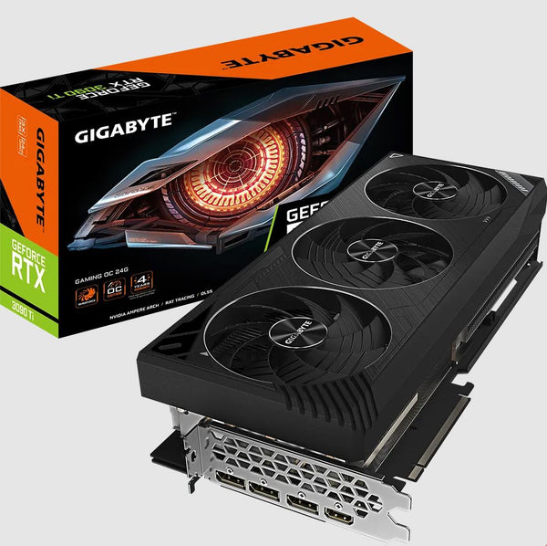 Gigabyte nVidia GeForce RTX 3090 Ti GAMING OC 24G Video Card GDDR6X PCI-E 4.0 x 16, 3x DisplayPort 1.4a, 1x HDMI 2.1