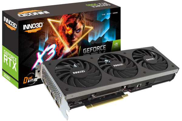 INNO3D nVidia GeForce RTX 3080 12GB X3 OC GDDR6X Video Card (LHR)